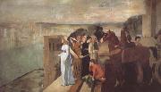 Edgar Degas Semiramis Building Babylon (mk06) oil painting picture wholesale